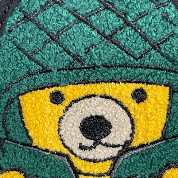 Switch‎ Parachuting Teddy Bear Shirt Mens Medium Black Gray Camo Embroidered - Picture 5 of 12